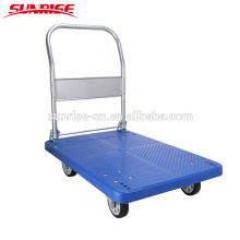 China heavy duty cheap price portable collapsible plastic platform hand truck